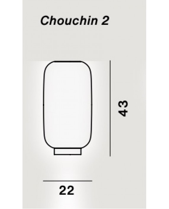 Foscarini Chouchin Reverse 2 Ceiling Lamp